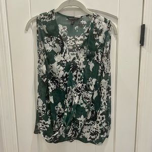 Banana Republic Sleeveless Blouse with draping details